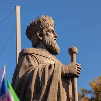 EFF Magazine | Enthüllung einer Statue von Kyros dem Großen in Atlanta